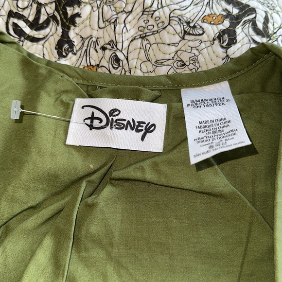 NWT Disney Parks Bambi Quilted Jacket Green - Picture 5 of 8